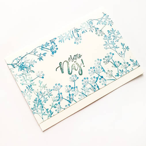 Papiernictvo - Pohľadnica - Všetko naj! - Pozdrav - 15657818_