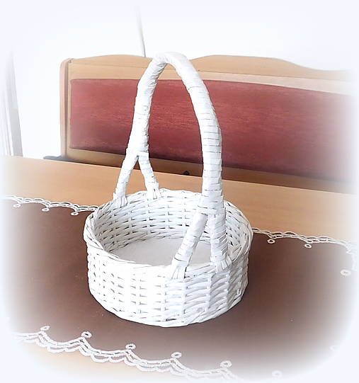 Úložné priestory & Organizácia - košík guľatý - 15657059_