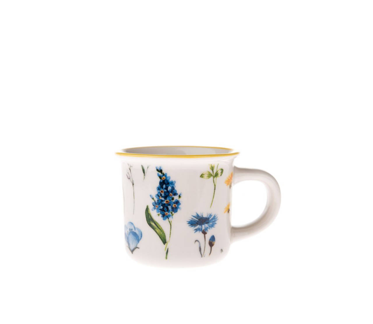 Malý Hrnček Lúčne kvetiny - Modrý 70ml