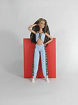 Hračky - Barbie top na ramienka č-6 - 15662297_