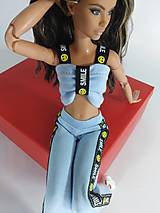 Hračky - Barbie top na ramienka č-6 - 15662298_