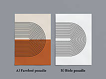 Grafika - Plagát| Abstraktné tvary| Dúha, oblúk - 15662683_