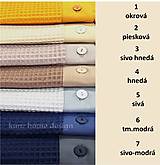 Úžitkový textil - Posteľná bielizeň BETY wafle color - 15665145_