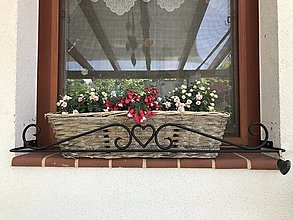 Nádoby - okenný držiak kvetináča - 15664423_