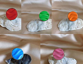 Prstene - prstienky vlnky viac farieb - 15666111_