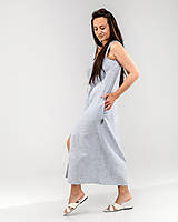 Šaty - Dámske ľanové šaty Aris modrý pásik - 15667000_