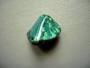 Minerály - Troml. kámen – malachit 23 mm, č.36f - 15668300_