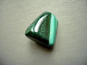 Minerály - Troml. kámen – malachit 22 mm, č.51f - 15668350_