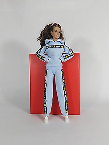 Hračky - Barbie mikina s kapucňou a vreckom č-6 - 15673892_