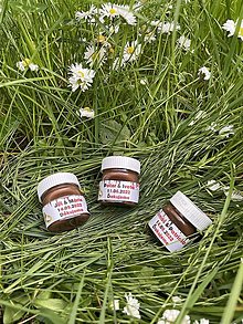 Darčeky pre svadobčanov - mini NUTELLKY - 15672578_