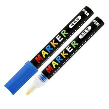 Farby-laky - Popisovač akrylový -M&G Acrylic Marker 2 mm (Blue S600) - 15675739_
