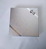 Obalový materiál - Darčeková krabička 15,0x15,0x2,5 cm - 15674378_
