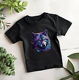 Detské oblečenie - tričko: surreálny vlk - 15678759_