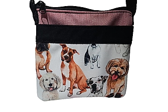 Iné tašky - Taška pre deti crossbody Dogs - 15678985_