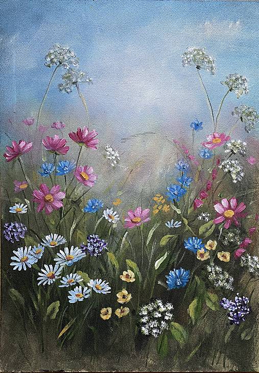 Obrazy - Na lúke - 15679886_