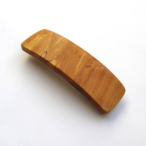 Ozdoby do vlasov - Drevená spona do vlasov - vŕbová veľká - 15678381_