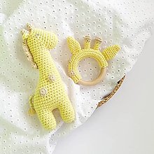 Hračky - Set pre bábätko - žirafky - 15680976_