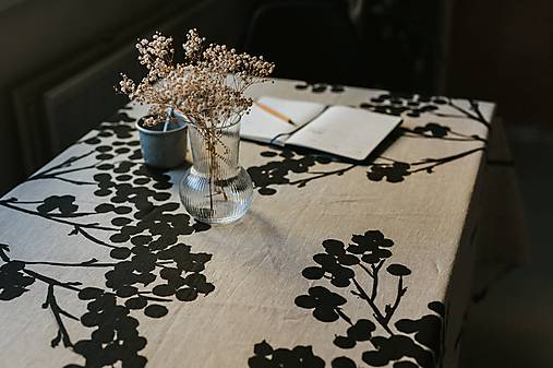 Úžitkový textil - Zakázka - set černá jeřabina - 15680570_