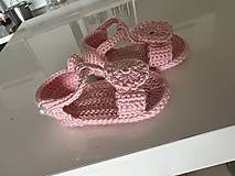 Detské topánky - Sandálky novorodenecke - 15681253_