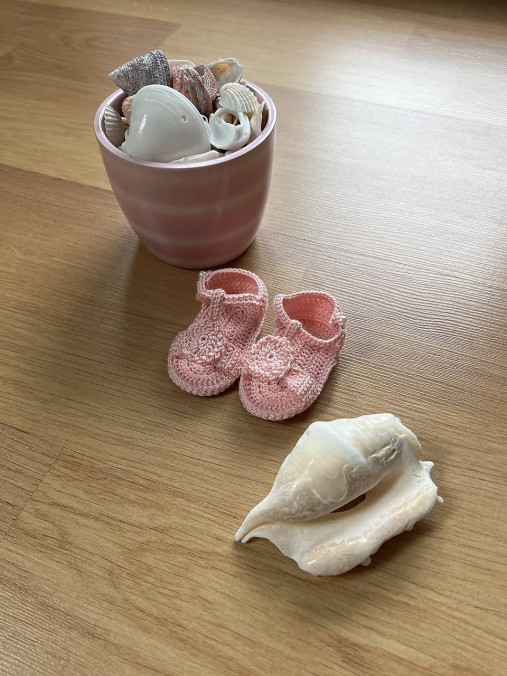 Sandálky novorodenecke