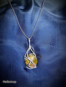 Náhrdelníky - náhrdelník s unakitom - 15683771_