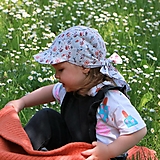 Detské čiapky - Letný detský šilt bagatelle - 15684807_