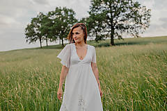 Tehotenské oblečenie - Svadobné šaty – Megan - 15685491_