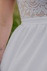 Tehotenské oblečenie - Svadobné šaty – Dalia - 15685495_