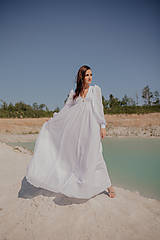 Tehotenské oblečenie - Svadobné šaty – Antika - 15685522_
