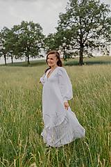 Tehotenské oblečenie - Svadobné šaty – Antika - 15685532_
