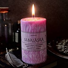 Sviečky - Energetická sviečka Sebaláska - 15686422_