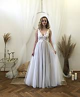 Šaty - Tylové svadobné šaty Jazmína - 15687356_