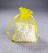 Obalový materiál - VO101 MINI organzové vrecko 5 x 7 cm - 15687552_