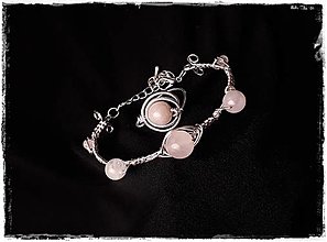 Sady šperkov - ruženín a jadeit - 15688753_