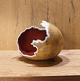 Svietidlá - Gourd #G05 | Kalabasa, prírodná drevená lampa a dekorácia - 15688906_