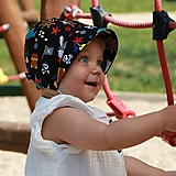 Detské čiapky - Letný detský čepiec život pirátov - 15690707_