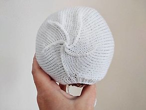 Detské čiapky - Prvá čiapočka 100% Baby merino - 15690998_