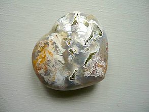 Minerály - Srdíčko - jaspis oceán 33 mm, č.10f - 15692507_