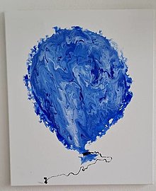 Obrazy - Modrý Balón - 15691588_