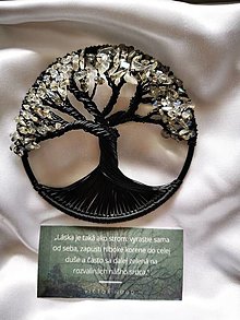 Dekorácie - Strom života 10cm  (Mesačný kameň) - 15696053_