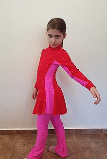 Detské oblečenie - Tréningový komplet na krasokorčuľovanie - 15697899_