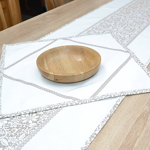 Úžitkový textil - JULIA - obrúsok štvorec 40x40 - 15697011_