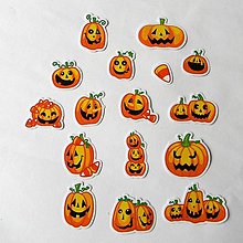 Papier - Halloween-samolepky - 15697057_