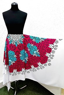 Textil - Panel na kruhovú sukňu - 15699569_