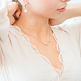 Náhrdelníky - Náhrdelník navždy s perlou v retiazke - 15699524_