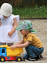 Detské čiapky - Letný detský šilt cesta - 15701544_
