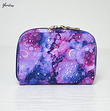 Peňaženky - Peněženka - Purple galaxy - 15702300_