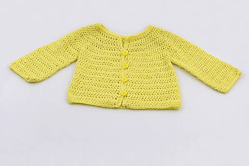 Detské oblečenie - VÝPREDAJ! Žltý sveter BAVLNA - 15702830_
