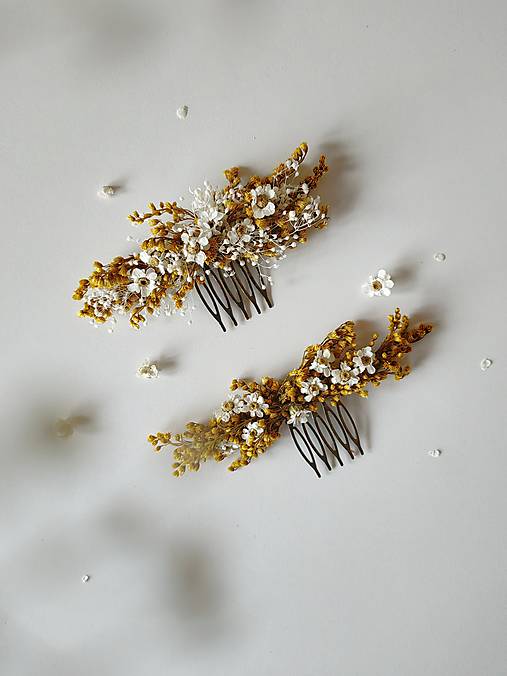 Kvetinový  hrebienok "tak nežne mi" (Užší)