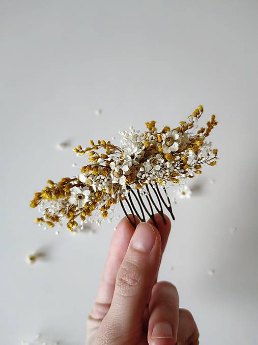 Kvetinový  hrebienok "tak nežne mi" (Širší)